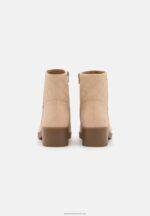 Z62T1961 Women Anna Field Classic Ankle Boots Beige - Image 4