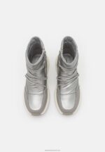 Z62T1972 Women Anna Field Ankle Boots Gunmetal - Image 6