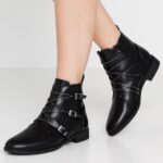 Z62T1984 Women Anna Field Ankle Boots Black