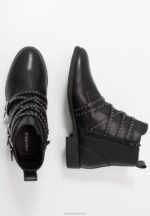 Z62T1984 Women Anna Field Ankle Boots Black - Image 4