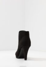 Z62T1985 Women Anna Field High Heeled Ankle Boots Black - Image 6