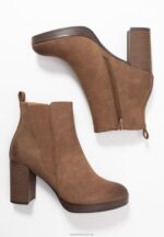 Z62T1991 Women Anna Field Ankle Boots Cognac - Image 4