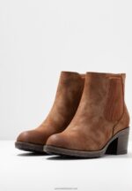 Z62T1994 Women Anna Field Ankle Boots Cognac - Image 5