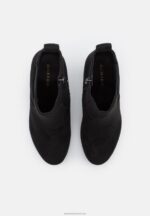 Z62T1997 Women Anna Field High Heeled Ankle Boots Black - Image 6