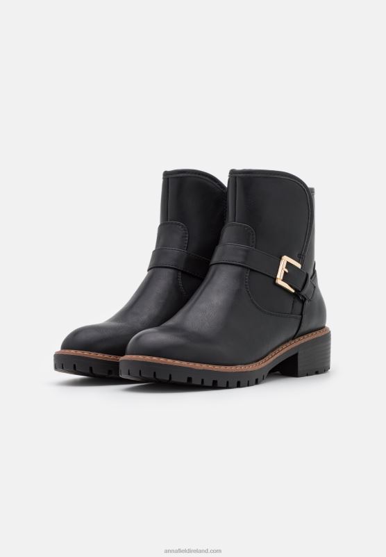 Z62T2001 Women Anna Field Comfort Winter Boot Classic Ankle Boots Black - Image 3