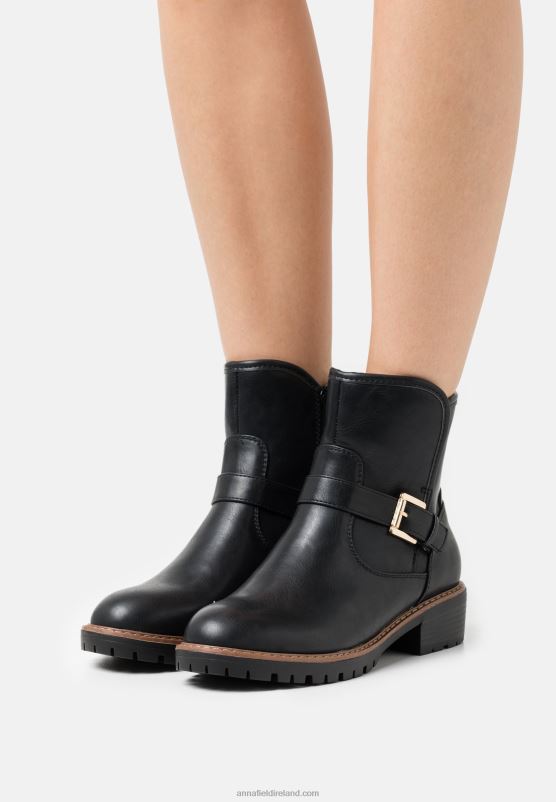 z62t2001_women_anna_field_comfort_winter_boot_classic_ankle_boots_black.jpg Z62T2001 Women Anna Field Comfort Winter Boot Classic Ankle Boots Black - Image 1