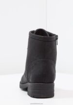 Z62T2012 Women Anna Field Winter Boot Lace-Up Ankle Boots Black - Image 5