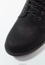 Z62T2012 Women Anna Field Winter Boot Lace-Up Ankle Boots Black - Image 7
