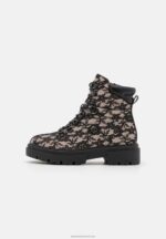 Z62T2021 Women Anna Field Platform Ankle Boots Pink - Image 2