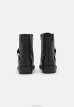 Z62T2025 Women Anna Field Lace-Up Ankle Boots Black - Image 4