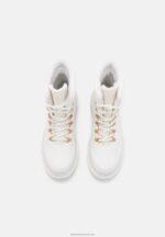 Z62T2046 Women Anna Field Winter Boot Lace-Up Ankle Boots White - Image 6
