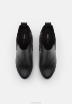 Z62T2054 Women Anna Field High Heeled Ankle Boots Black - Image 6