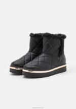 Z62T2057 Women Anna Field Winter Boot Platform Ankle Boots Black - Image 3