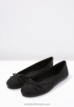 Z62T2076 Women Anna Field Ballet Pumps Black - Image 3