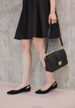 Z62T2089 Women Anna Field Ballet Pumps Black - Image 3