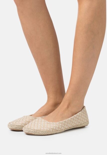 Z62T2094 Women Anna Field Ballet Pumps Beige