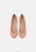 Z62T2096 Women Anna Field 2 Pack Ballet Pumps Gold/Pink - Image 5