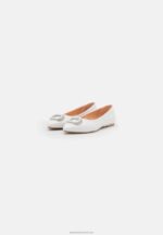 Z62T2098 Women Anna Field Ballet Pumps White - Image 3