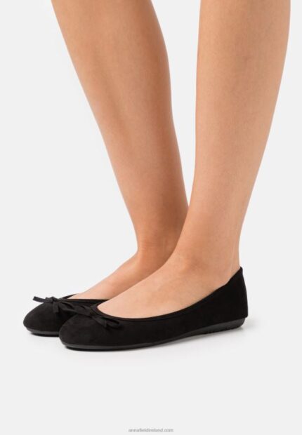 Z62T2105 Women Anna Field 2 Pack Ballet Pumps Mint/Black