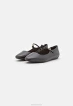 Z62T2124 Women Anna Field Ballet Pumps Black - Image 3