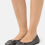 Z62T2138 Women Anna Field 2 Pack Ballet Pumps Black/Yellow