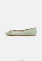 Z62T2149 Women Anna Field Ballet Pumps Green - Image 2