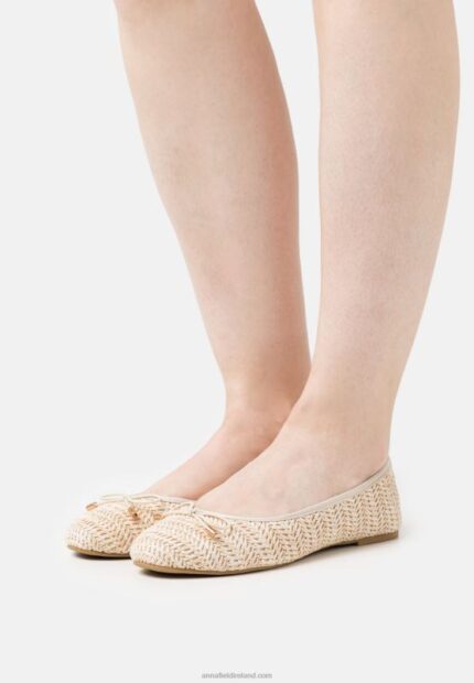 Z62T2154 Women Anna Field Ballet Pumps Beige
