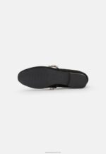 Z62T2166 Women Anna Field Ankle Strap Ballet Pumps Black - Image 5