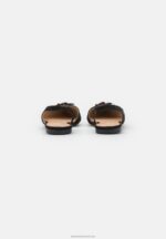 Z62T2172 Women Anna Field Ankle Strap Ballet Pumps Black - Image 4