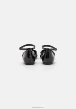 Z62T2173 Women Anna Field Ankle Strap Ballet Pumps Black - Image 4