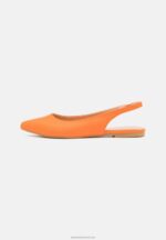 Z62T2184 Women Anna Field Slingback Ballet Pumps Orange - Image 2