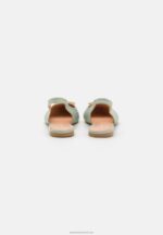 Z62T2186 Women Anna Field Slingback Ballet Pumps Green - Image 4