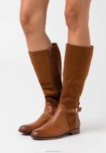 Z62T2190 Women Anna Field Boots Cognac