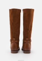 Z62T2190 Women Anna Field Boots Cognac - Image 4