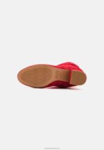 Z62T2208 Women Anna Field Boots Red - Image 5