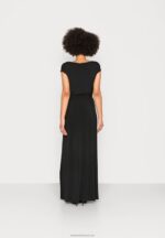 Z62T221 Women Anna Field Maxi Dress Black - Image 3