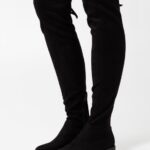 Z62T2229 Women Anna Field Over-The-Knee Boots Black