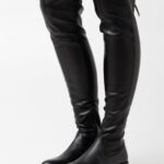Z62T2231 Women Anna Field Over-The-Knee Boots Black