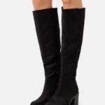 Z62T2235 Women Anna Field Over-The-Knee Boots Black
