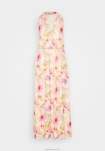 Z62T223 Women Anna Field Maxi Dress White/Pink - Image 5