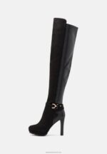 Z62T2242 Women Anna Field Over-The-Knee Boots Black - Image 2