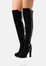 Z62T2242 Women Anna Field Over-The-Knee Boots Black