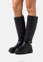 Z62T2249 Women Anna Field Platform Boots Black
