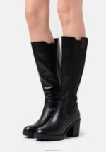 Z62T2254 Women Anna Field Platform Boots Black