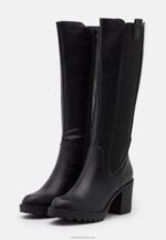 Z62T2254 Women Anna Field Platform Boots Black - Image 3
