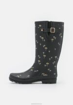 Z62T2263 Women Anna Field Wellies Black - Image 2