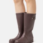 Z62T2264 Women Anna Field Wellies Brown