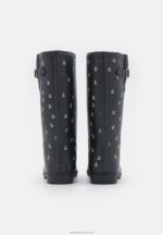 Z62T2270 Women Anna Field Wellies Dark Blue - Image 4