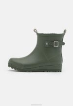 Z62T2272 Women Anna Field Wellies Dark Green - Image 2