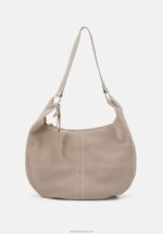Z62T2300 Women Anna Field Leather Handbag Taupe